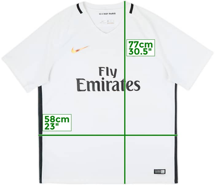 2016-17 Paris Saint-Germain Third Shirt - 5/10 - (XL)