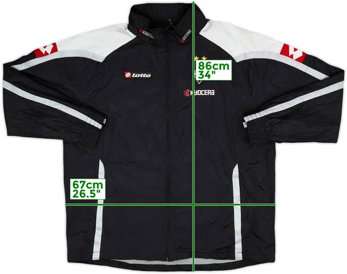 2006-07 Borussia Monchengladbach Lotto Hooded Rain Jacket - 7/10 - (XXL)