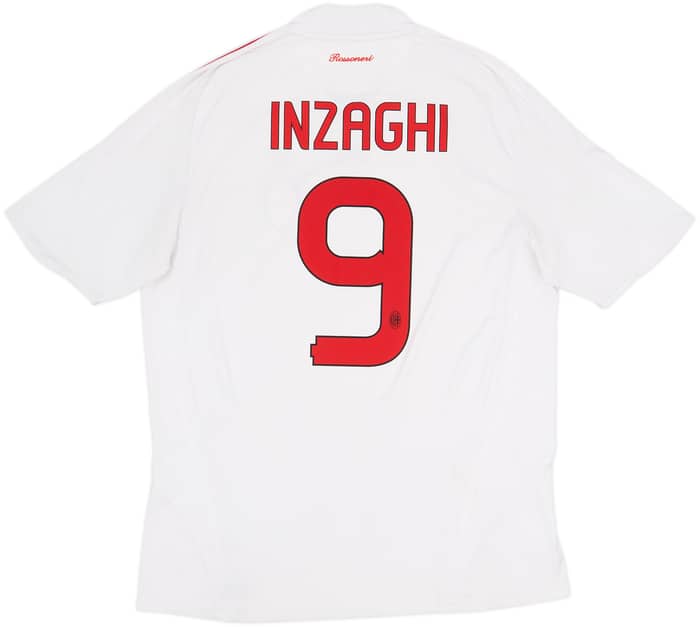 2008-09 AC Milan Away Shirt Inzaghi #9 - 6/10 - (L)