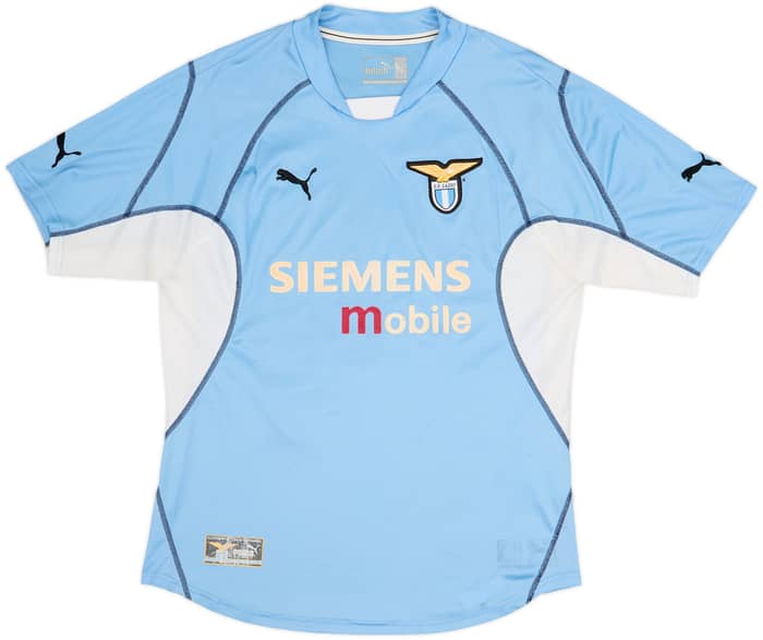 2001-02 Lazio Camiseta Local Crespo #10 - 6/10 - (M)