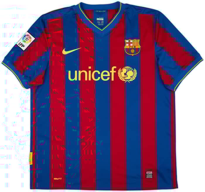2009-10 Barcelona Home Shirt Bojan #11 - 8/10 - (L)