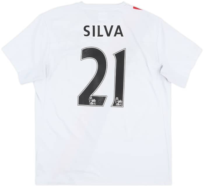 2009-11 Manchester City Third Shirt Silva #21 - 5/10 - (L)