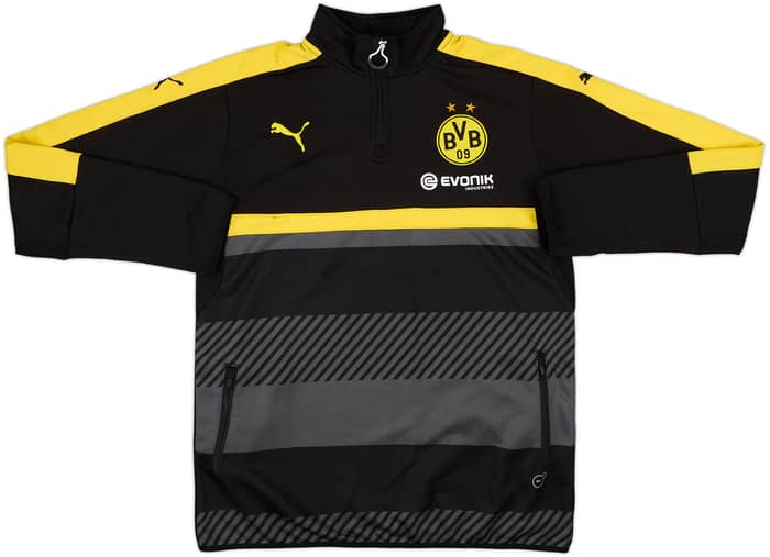 Sudadera 1/4 Zip Puma del Borussia Dortmund 2015-16 - 8/10 - (L)