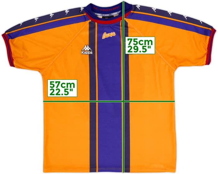 1997-98 Barcelona Away Shirt - 7/10 - (L)