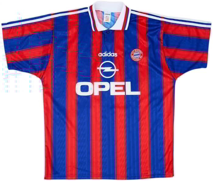 1995-97 Bayern Munich Home Shirt Scholl #7 - 7/10 - (L)