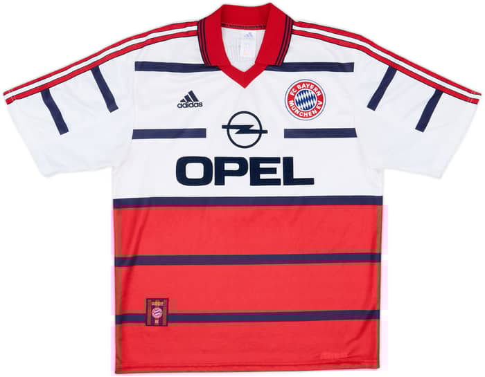 1998-00 Bayern Munich Away Shirt Helmer #5 - 7/10 - (M)