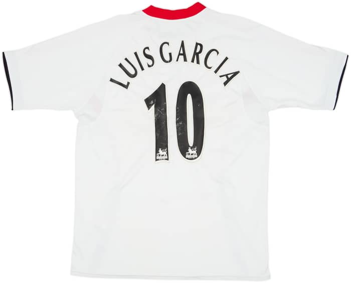 Camiseta de visitante del Liverpool 2005-06 Luis Garcia #10 - 5/10 - (XL)