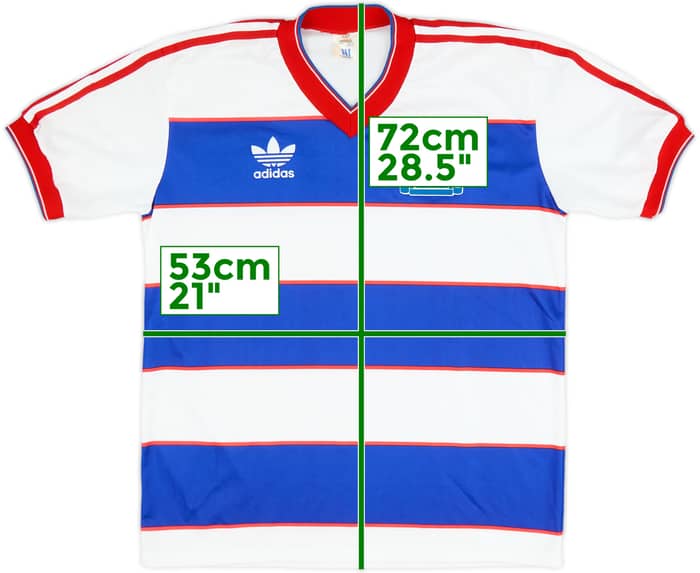 1985-87 QPR Home Shirt - 9/10 - (L)