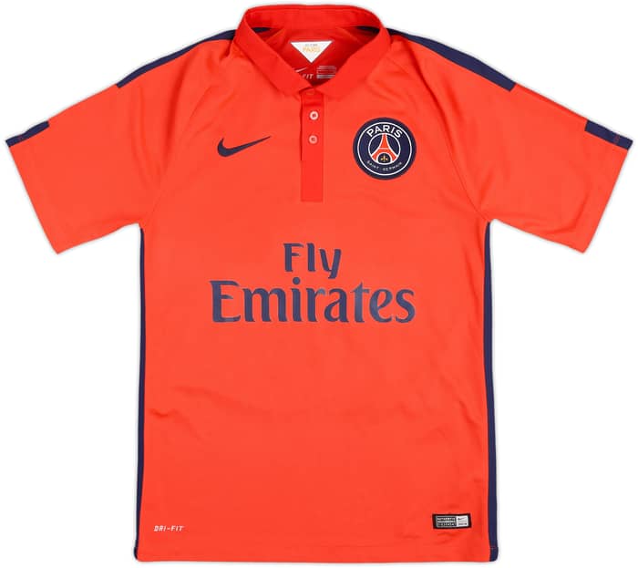 Camiseta de la tercera equipación del Paris Saint-Germain 2014-15 Ibrahimovic #10 - 9/10 - (M)