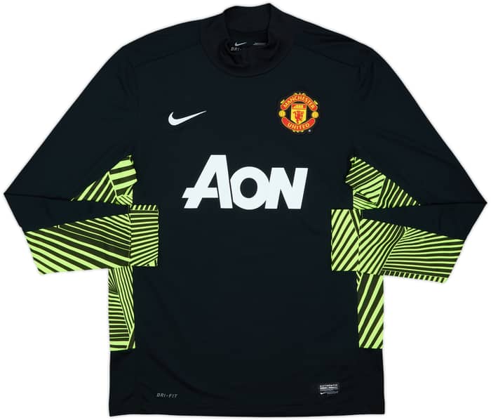 2011-12 Manchester United GK Shirt De Gea #1 - 9/10 - (M)
