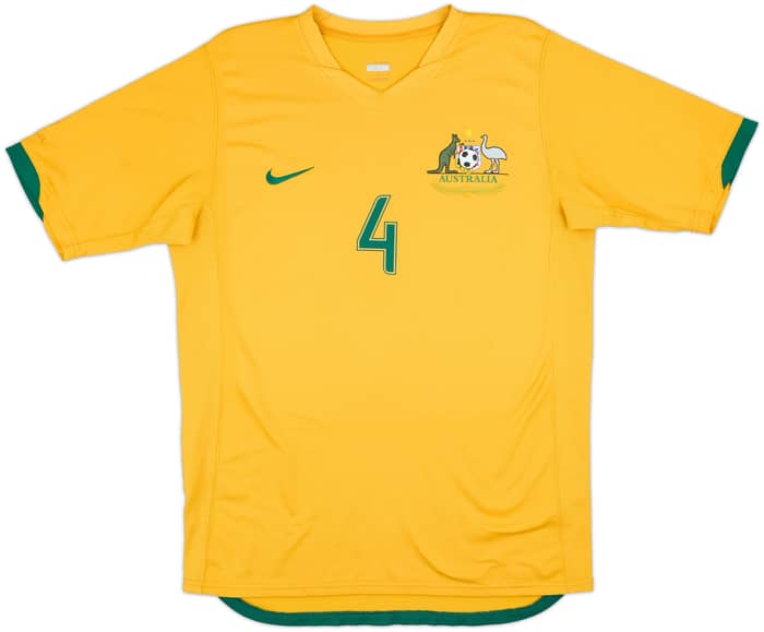 2006-08 Australia Home Shirt Cahill #4 - 6/10 - (M)