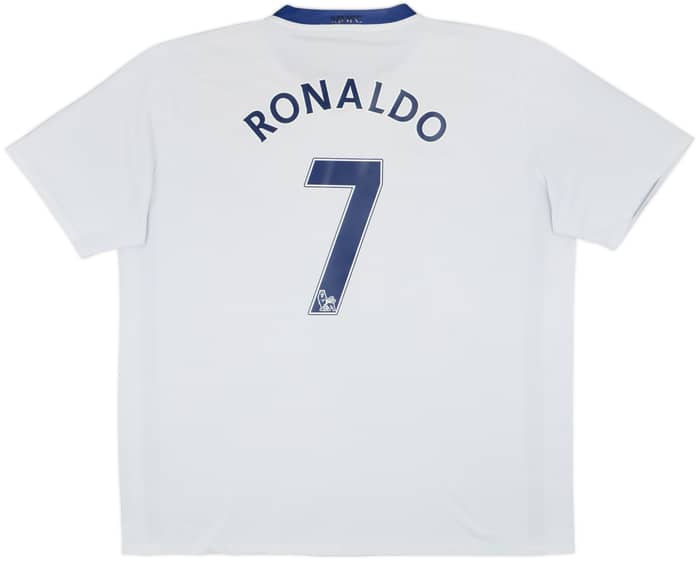 2008-10 Manchester United Away Shirt Ronaldo #7 - 6/10 - (3XL)