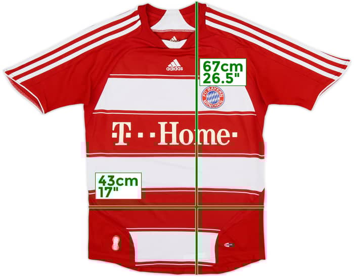 2007-08 Bayern Munich Home Shirt - 5/10 - (S)