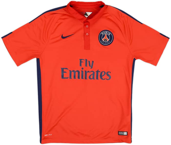 Camiseta de la tercera equipación del Paris Saint-Germain 2014-15 Ibrahimovic #10 - 8/10 - (M)