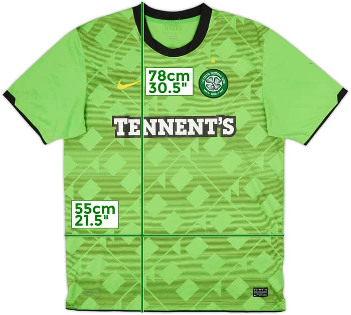 2010-11 Celtic Away Shirt - 6/10 - (L)
