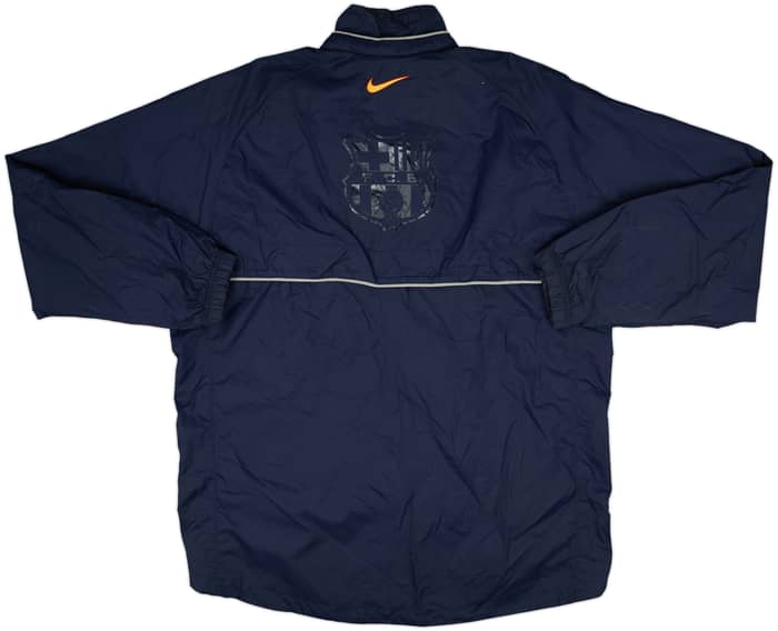 2000-01 Barcelona Nike Hooded Rain Jacket - 8/10 - (XL)