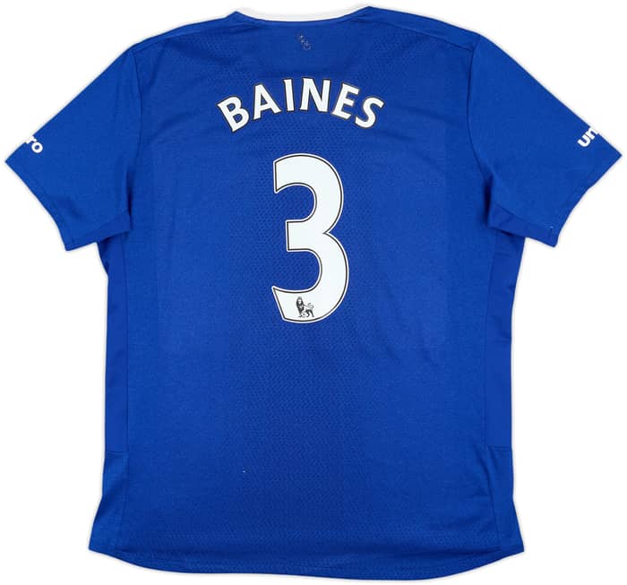 2015-16 Everton Home Shirt Baines #3 - 7/10 - (XL)
