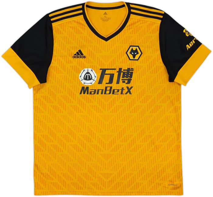 2020-21 Wolves Home Shirt Neves #8 - 7/10 - (XL)
