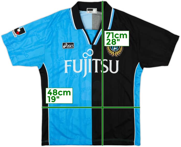 2001-03 Kawasaki Frontale Home Shirt - 5/10 - (XL)