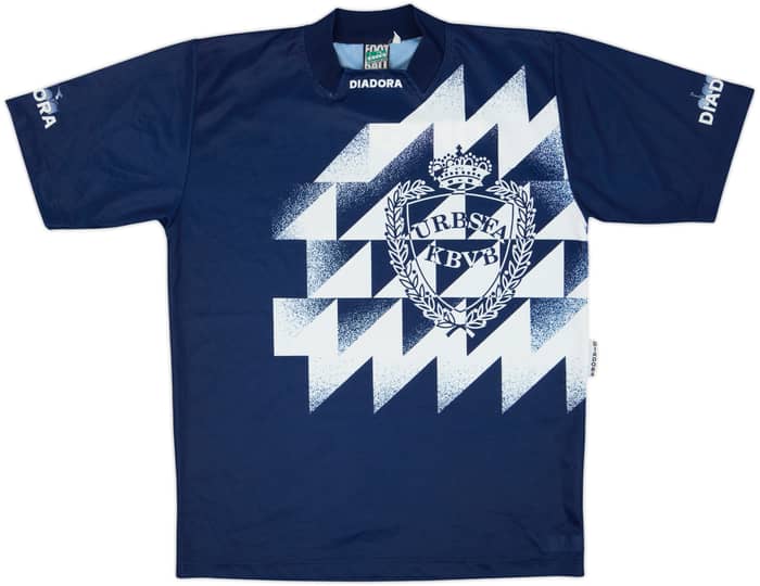 1994-95 Belgium Diadora Training Shirt - 8/10 - (L)