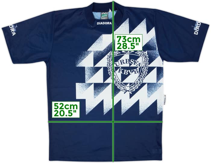 1994-95 Belgium Diadora Training Shirt - 8/10 - (L)