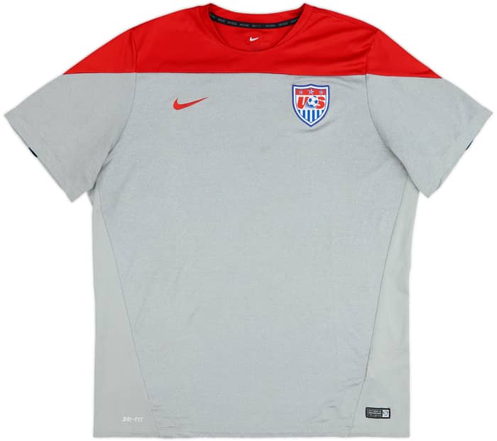 2014-16 USA Nike Training Shirt - 8/10 - (XXL)
