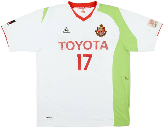 Camiseta de visitante del Nagoya Grampus Eight 2007-08 Maki #17 - 4/10 - (XL)