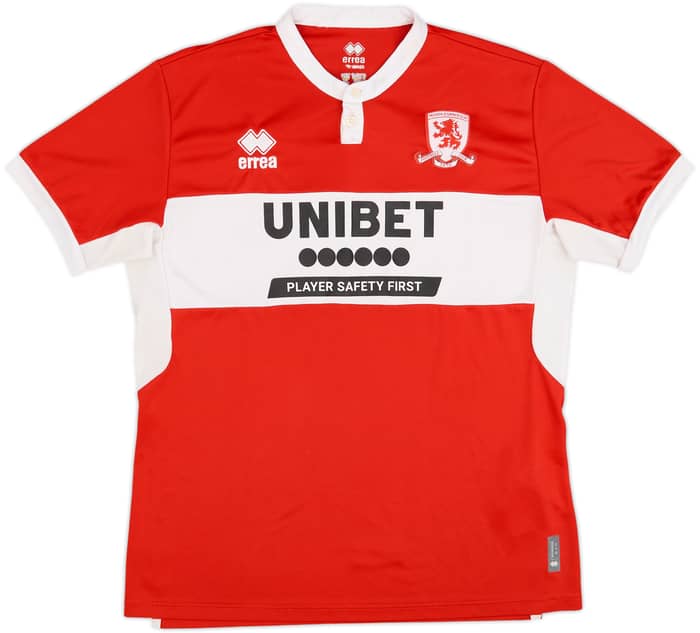 2022-23 Middlesbrough Home Shirt - 9/10 - (L)