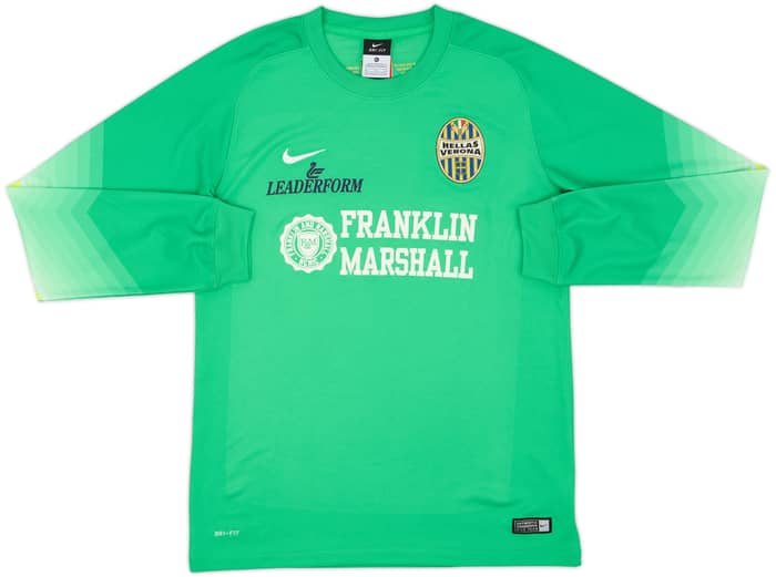 2014-15 Hellas Verona GK Shirt - 7/10 - (XL.Boys)