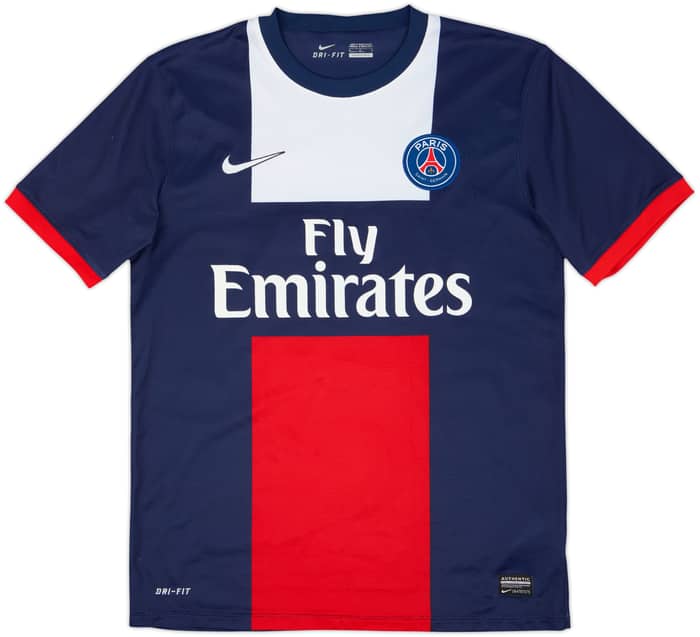 2013-14 Paris Saint-Germain Home Shirt Ibrahimovic #10 - 6/10 - (M)