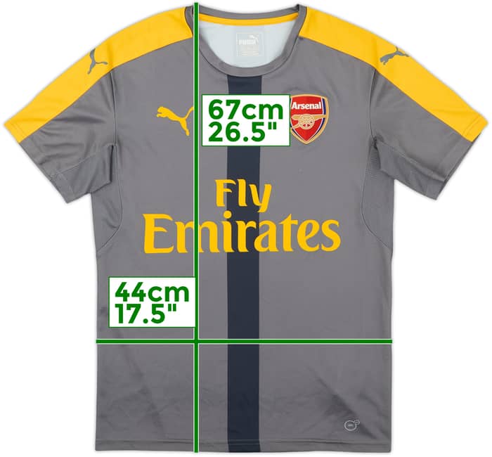 2016-17 Arsenal Puma Training Shirt - 8/10 - (S)