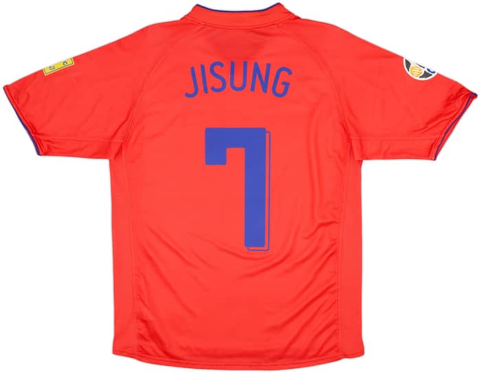 2006-08 South Korea Home Shirt Ji Sung #7 - 6/10 - (M)
