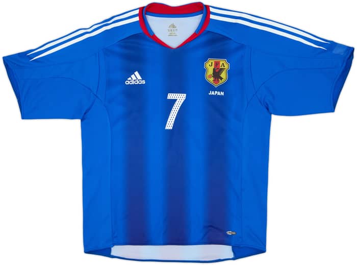 2004-06 Japan Home Shirt Nakata #7 - 7/10 - (M)