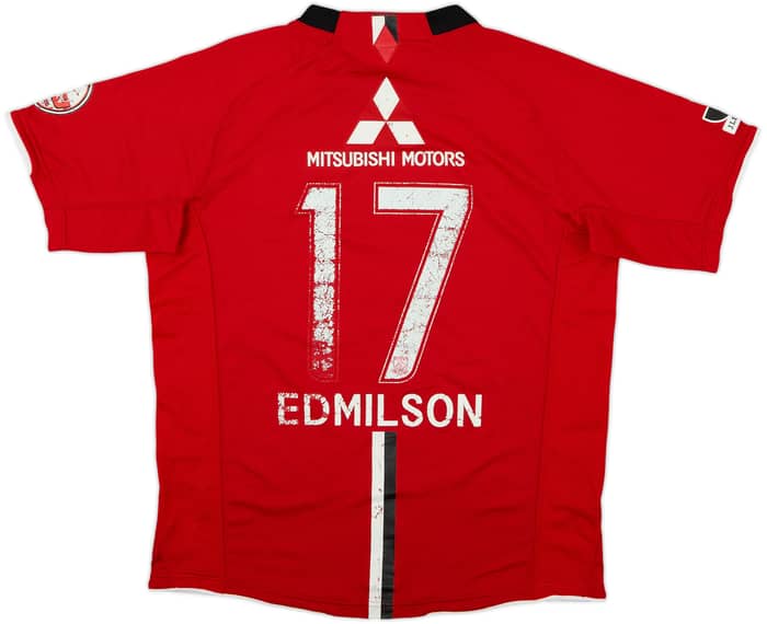 Camiseta de local del Urawa Red Diamonds 2008 Edmilson #17 - 5/10 - (L)