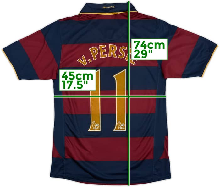 2007-08 Arsenal Third Shirt v.Persie #11 - 8/10 - (S)