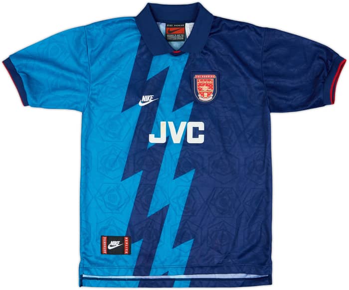 1995-96 Arsenal Away Shirt - 9/10 - (L.Boys)