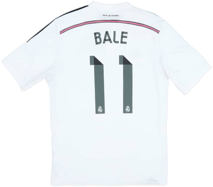 2014-15 Real Madrid Home Shirt Bale #11 - 7/10 - (L)