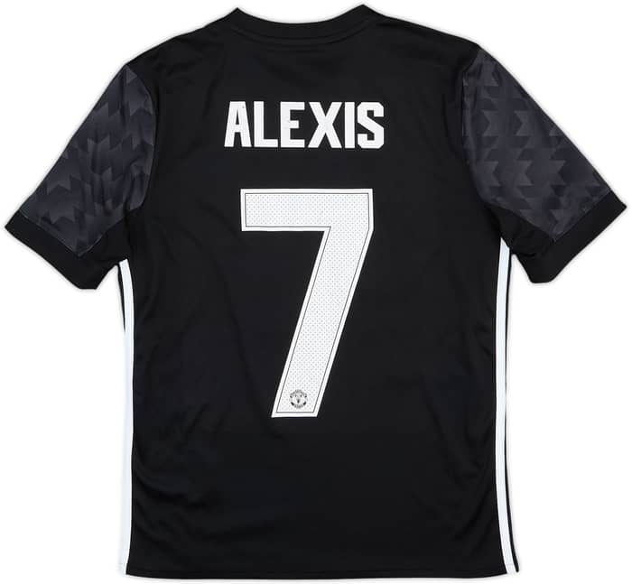 2017-18 Manchester United Away Shirt Alexis #7 - 6/10 - (L.Boys)