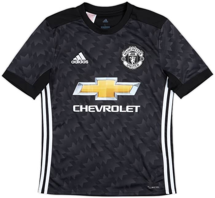 2017-18 Manchester United Away Shirt Alexis #7 - 6/10 - (L.Boys)