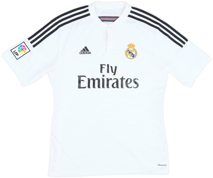 2014-15 Real Madrid Home Shirt Bale #11 - 6/10 - (L)