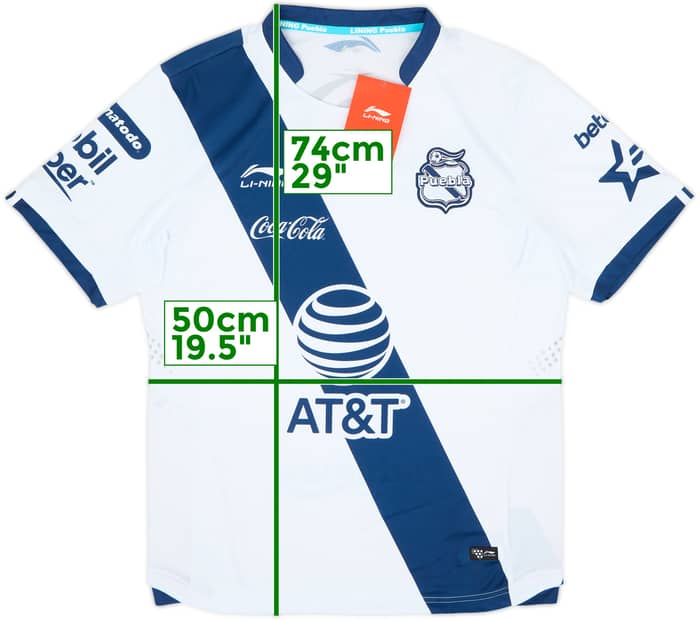 2018-19 Puebla Home Shirt (L)