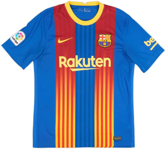 2020-21 Barcelona Special Edition 'El Clasico' Fourth Shirt Messi #10 - 9/10 - (M)