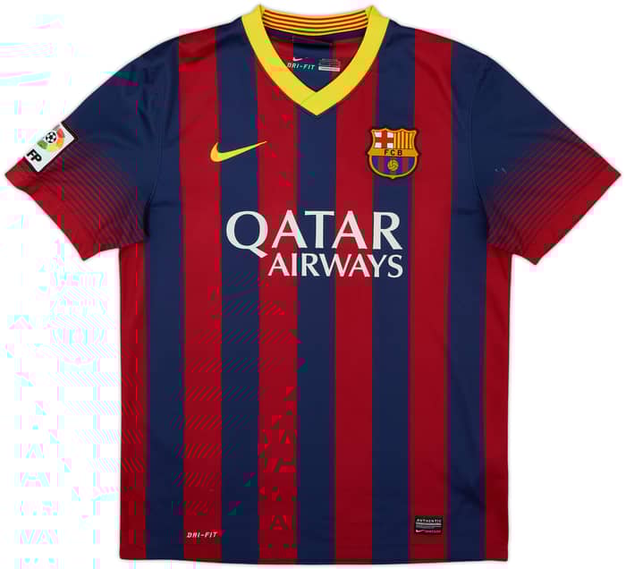 2013-14 Barcelona Home Shirt - 5/10 - (M)