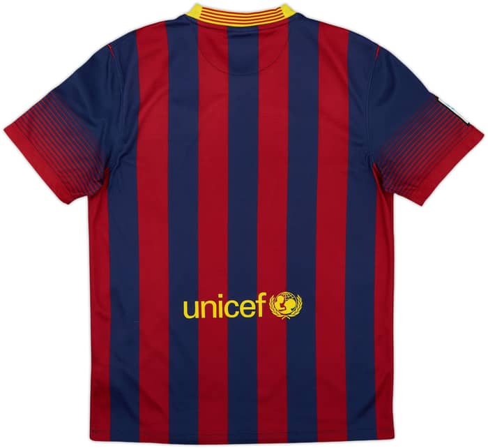 2013-14 Barcelona Home Shirt - 5/10 - (M)