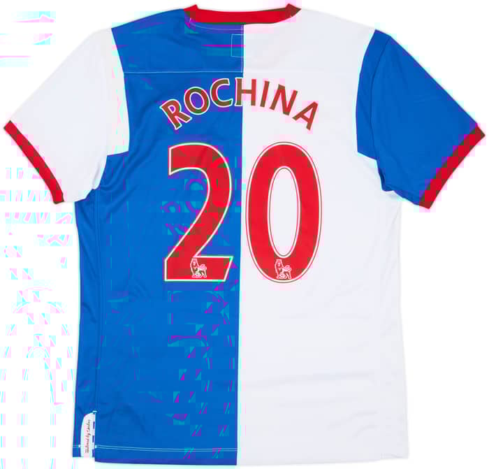 2011-12 Blackburn Home Shirt Rochina #20 - 6/10 - (M)