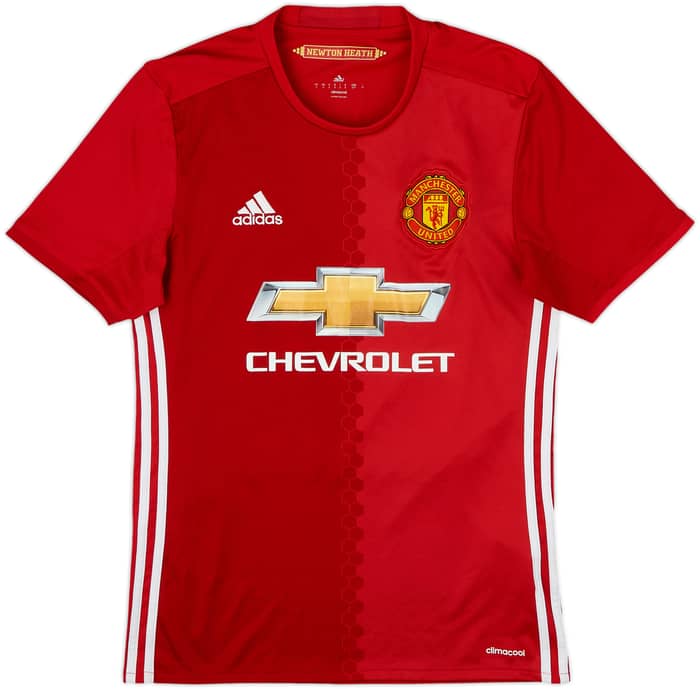 2016-17 Manchester United Home Shirt Ibrahimovic #9 - 6/10 - (S)