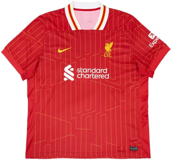 2024-25 Liverpool Home Shirt M.Salah #11 - 8/10 - (XXL)