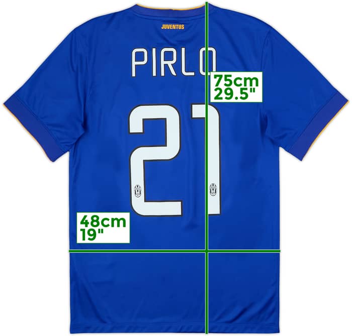 2014-15 Juventus Away Shirt Pirlo #21 - 10/10 - (S)