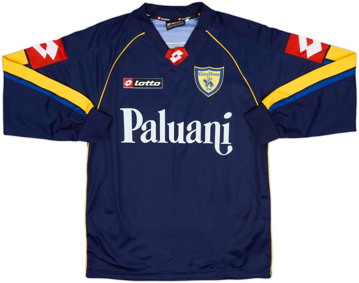 2004-05 Chievo Verona Lotto Training L/S Shirt - 9/10 - (S)