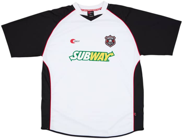 Camiseta de local del Gretna 2007-08 - 8/10 - (L)